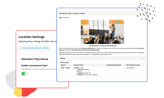 Memberships and Convenience Fees