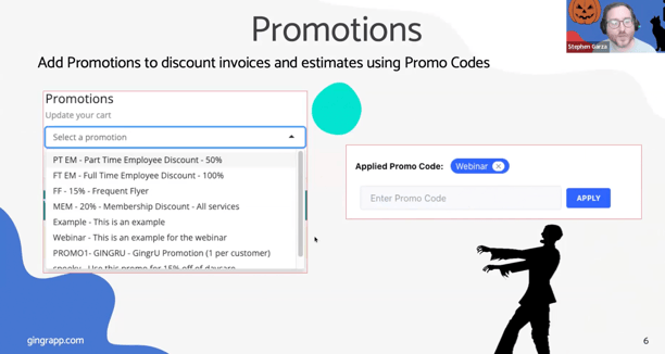 promotions screenshot
