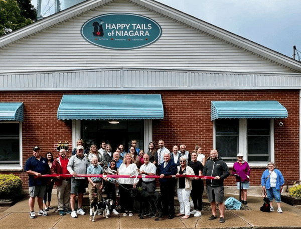 Happy Tails of Niagara ribbon-cutting ceremony