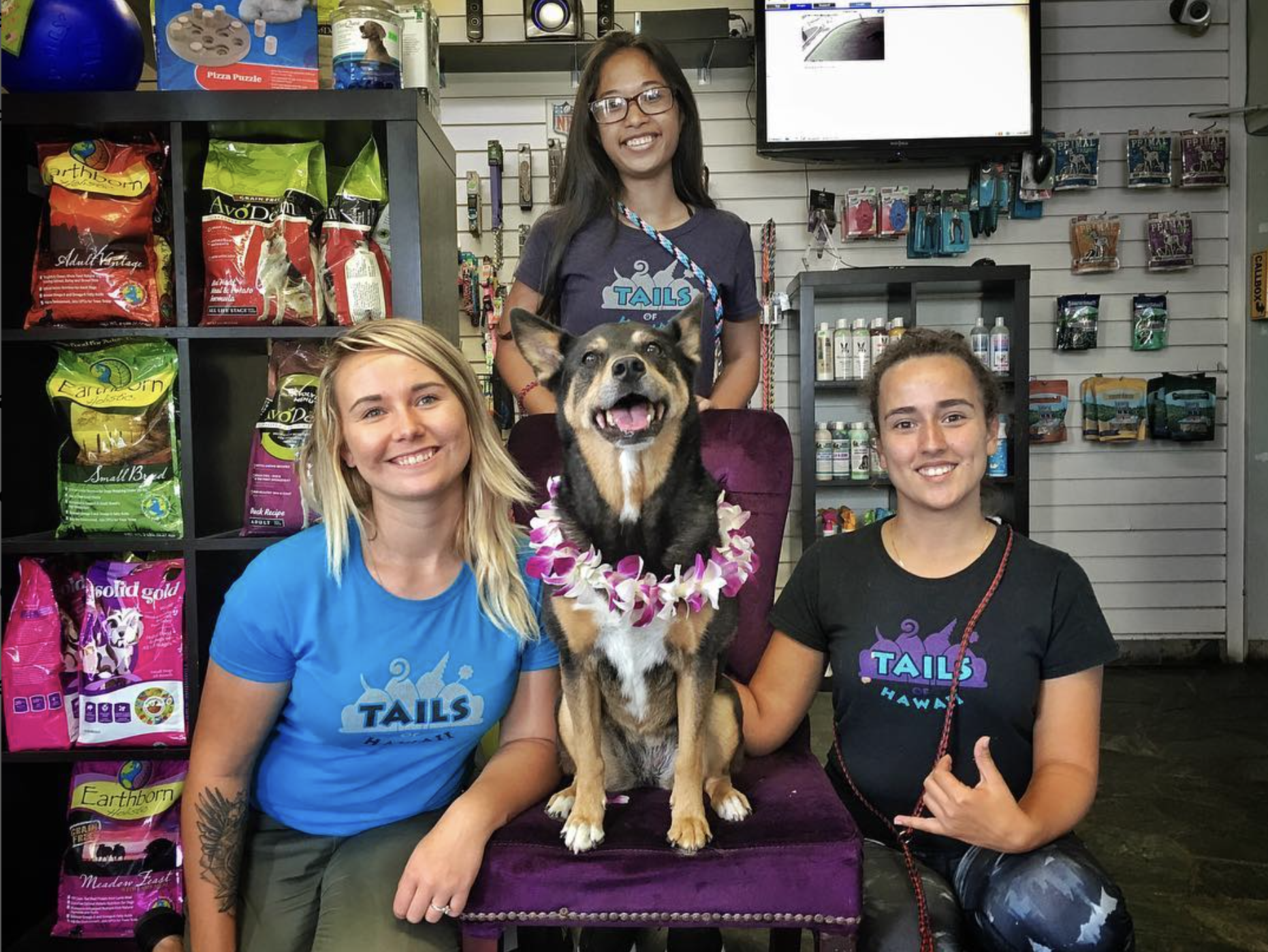 Tails of Hawaii team